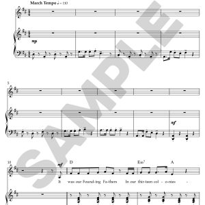Let's Celebrate The 4th of July - Sheet Music